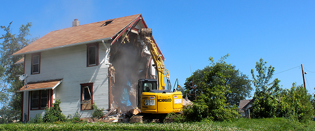 Blighted Home Demolition Example