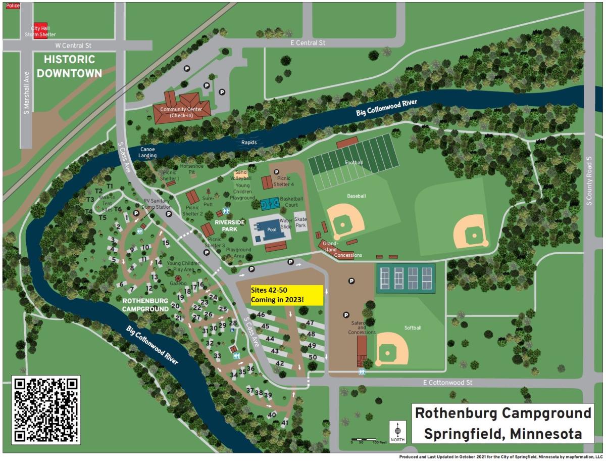 Campground/Park Map